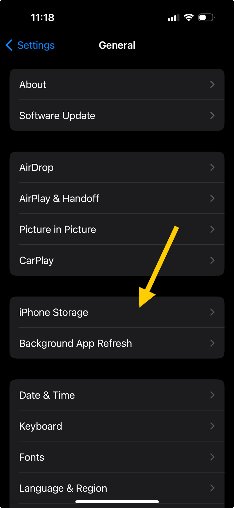 Clear Instagram Cache on iphone