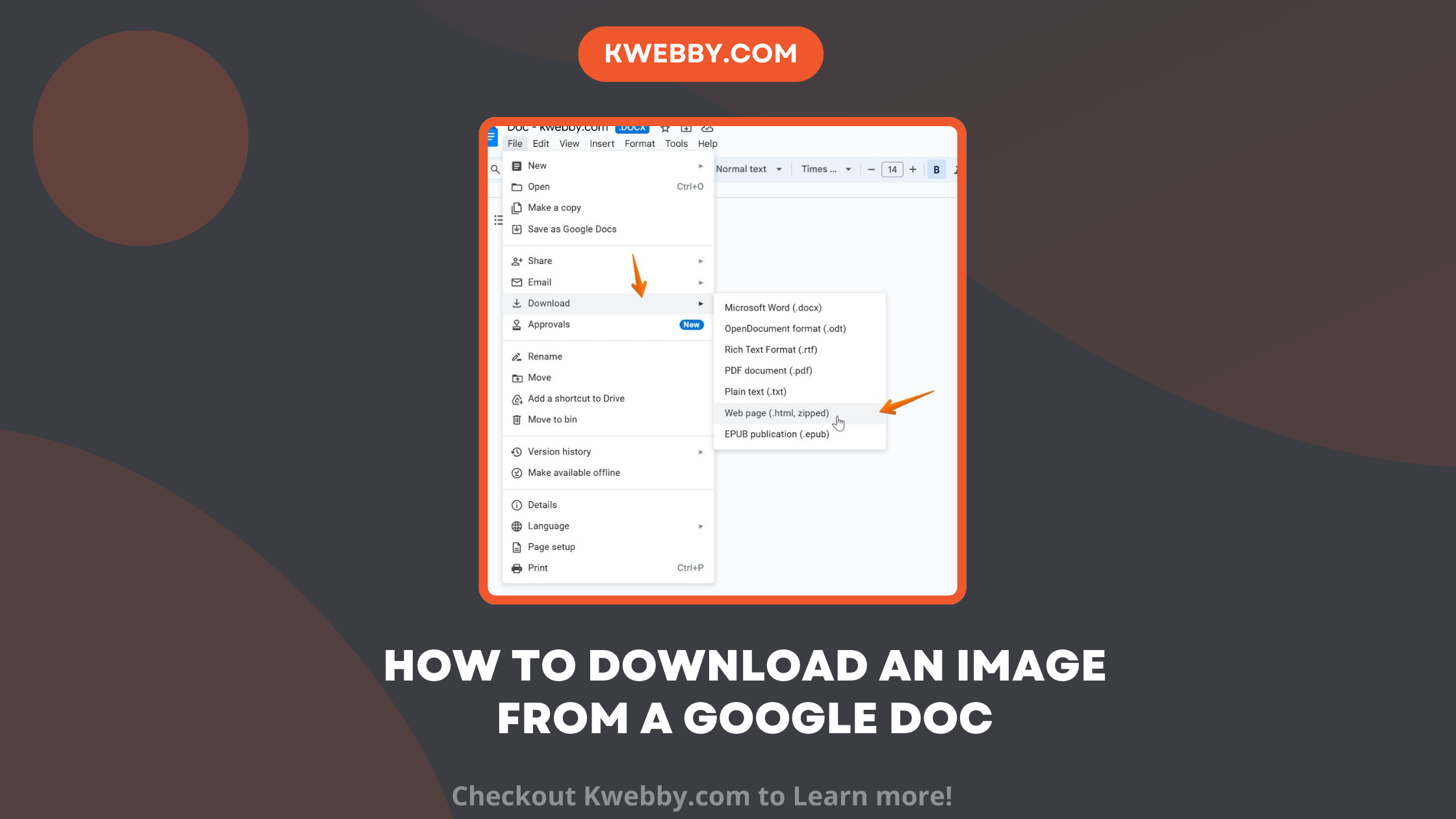 How to Download an Image from a Google Doc (3 Easy Ways)