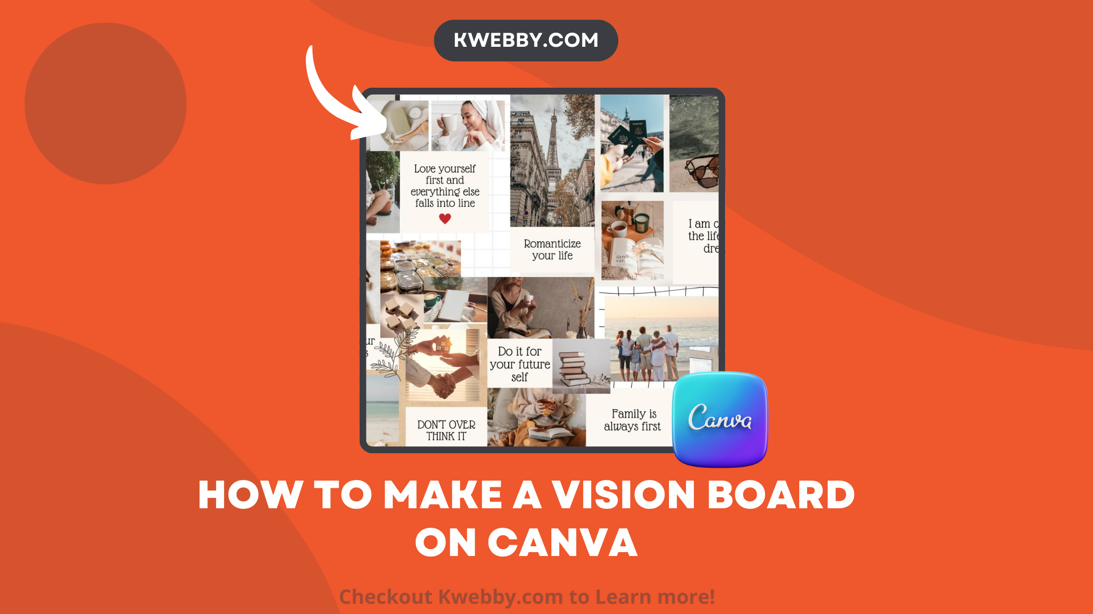 How to make a Vision Board on Canva