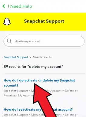 How to Delete Snapchat Account in a Few Taps 11