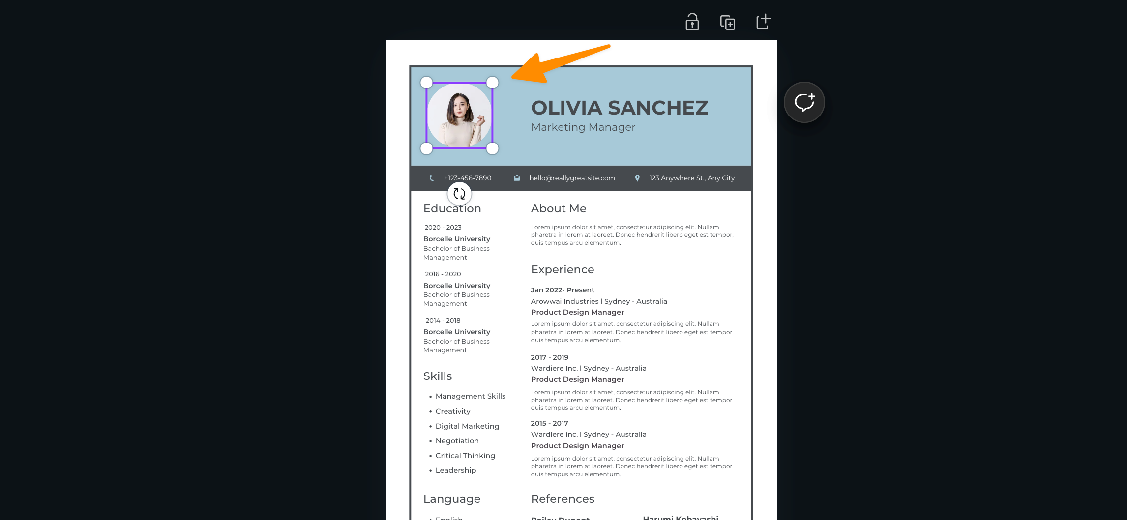 How to Create a Resume in Canva with AI (Step-by-step Guide) 22