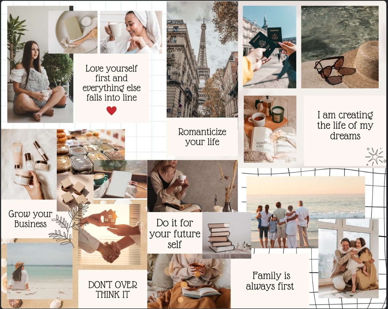 How to make a Vision Board on Canva (2 Quick Ways) 18